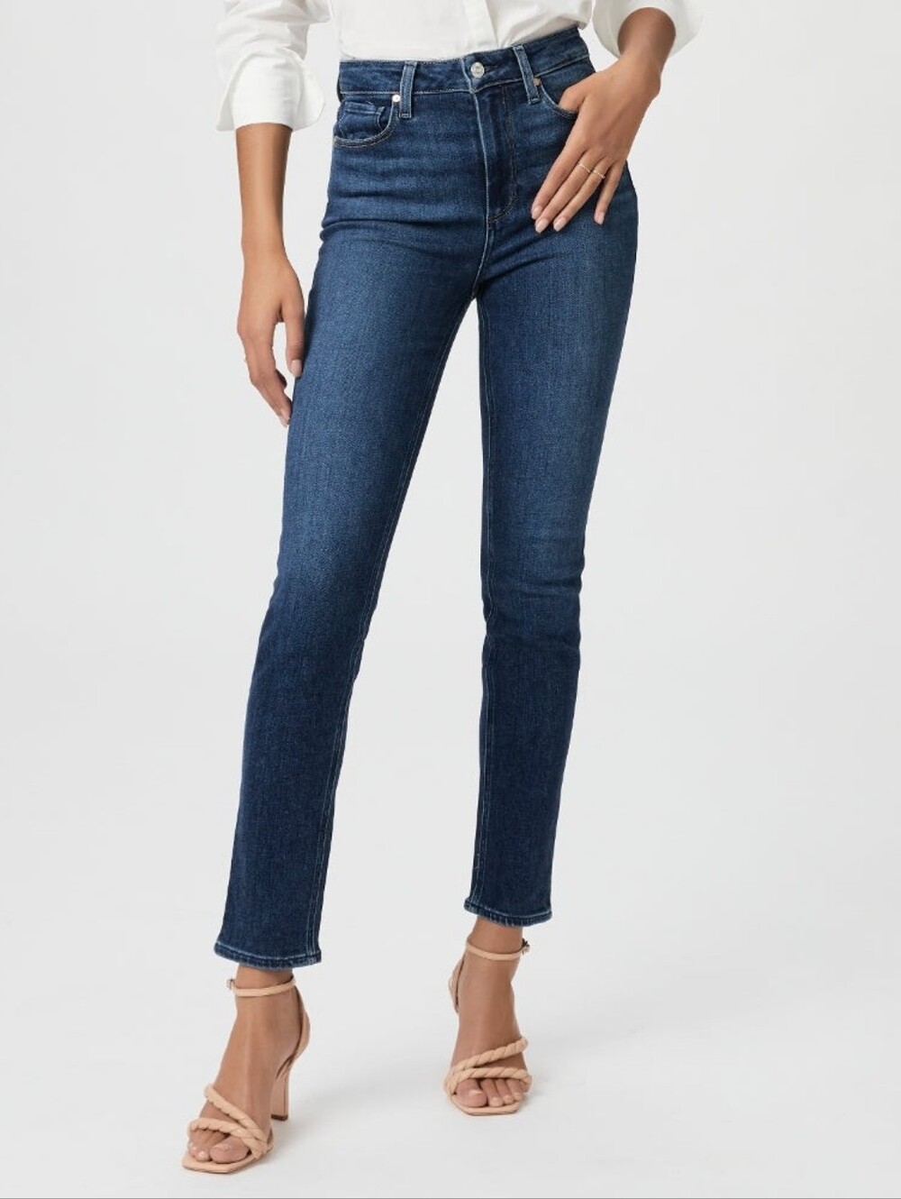 PAIGE Gemma Slim Cigarette Skinny Jean - Sketchbook - Like New